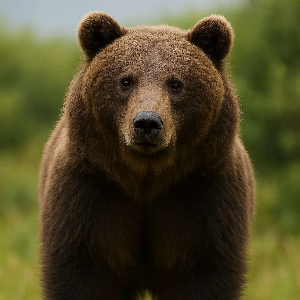 The most dangerous stage is when it’s still a baby: Brown bear (with cubs)