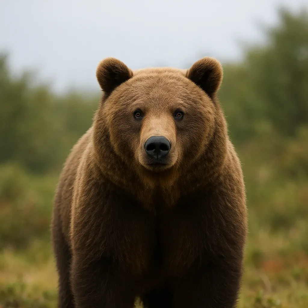 The smell that means this animal is nearby: Bear