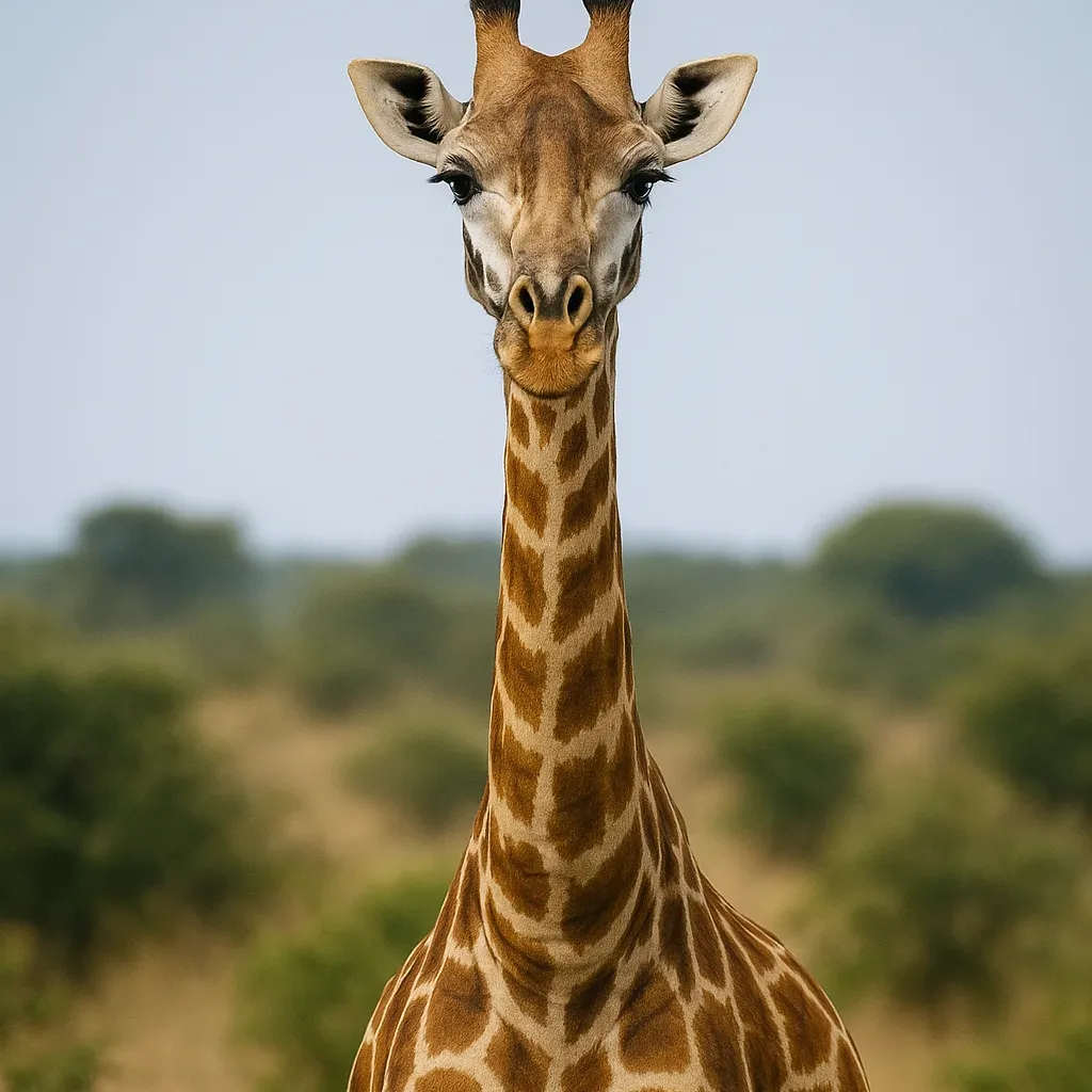 Up close, this animal feels unreal: Giraffe