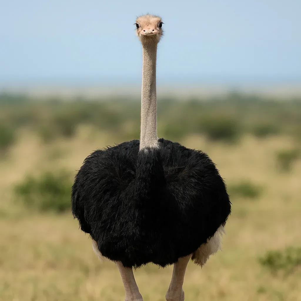 This animal moves faster than you think possible: Ostrich