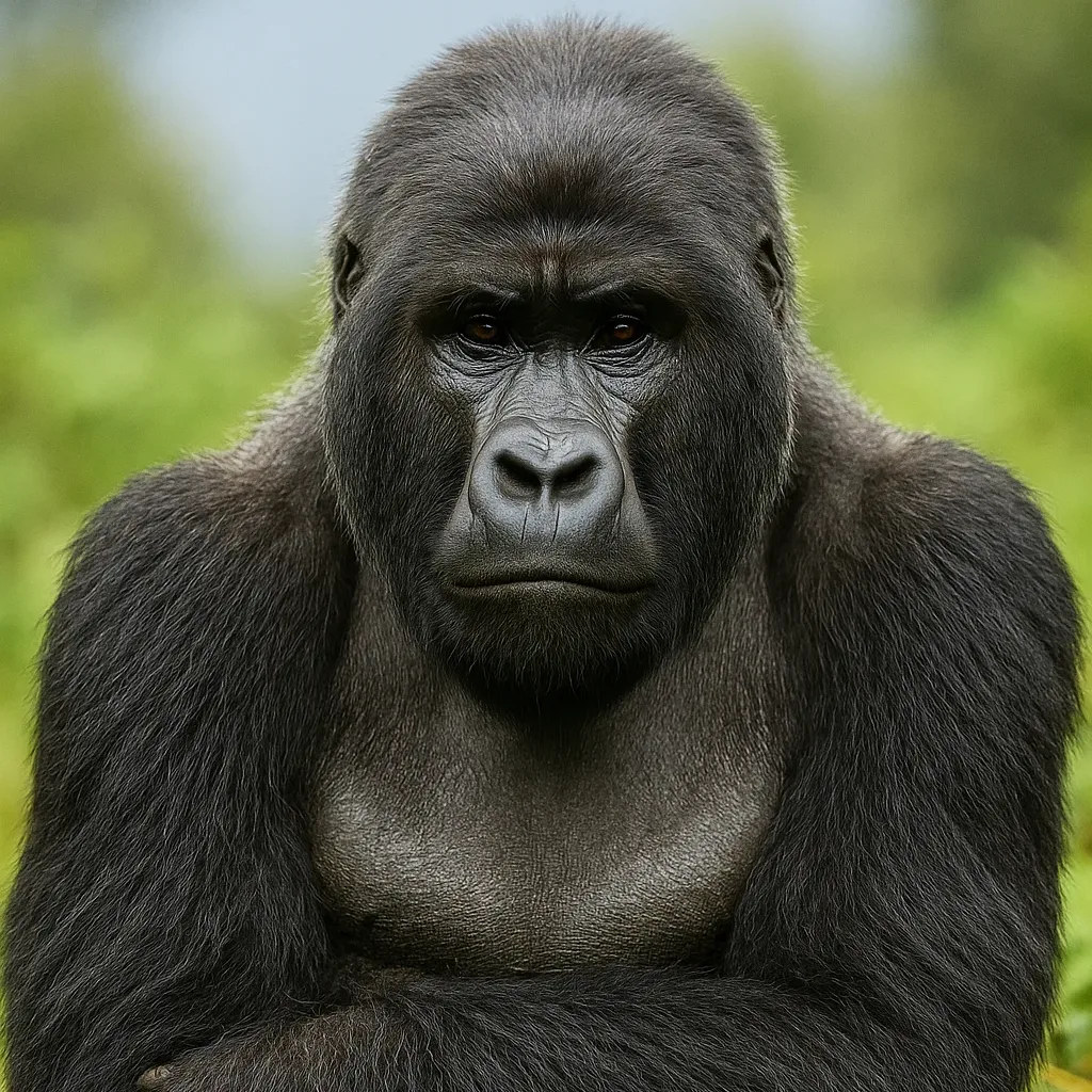 Make eye contact with this animal and it might attack: Gorilla