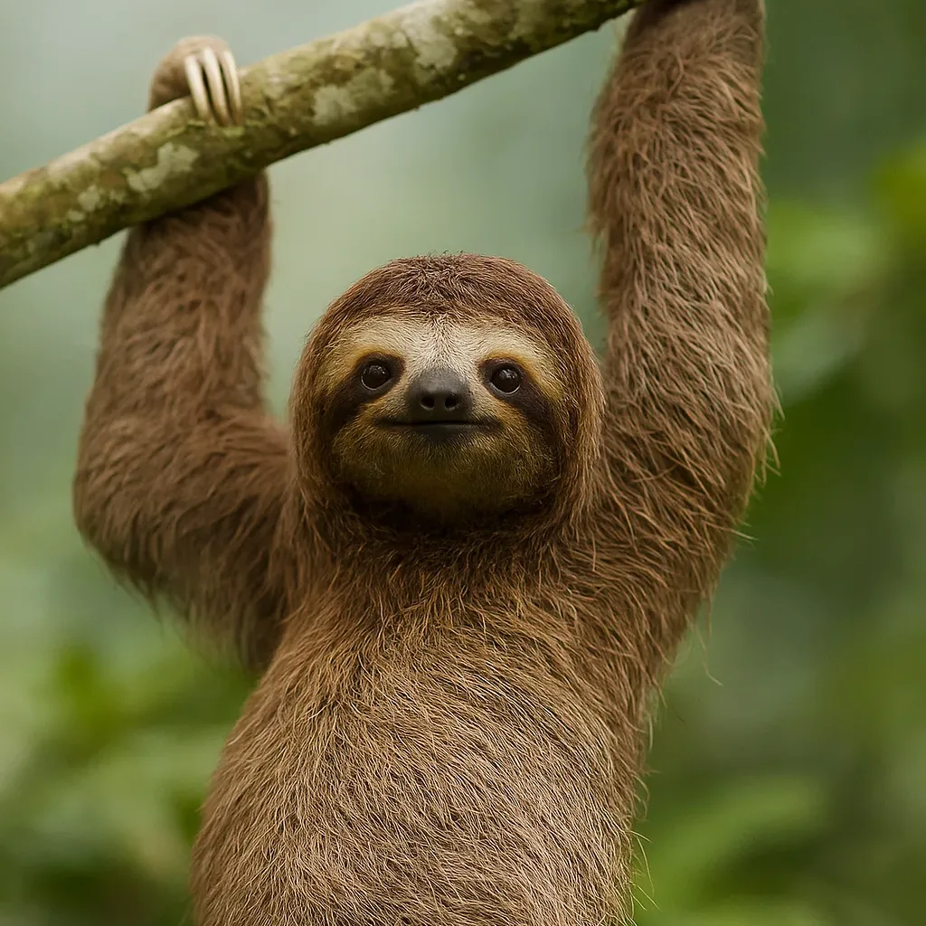The laziest animal that still survives: Sloth