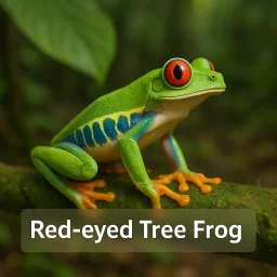 Red Eyed Tree Frog