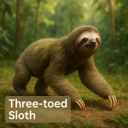 Three Toed Sloth